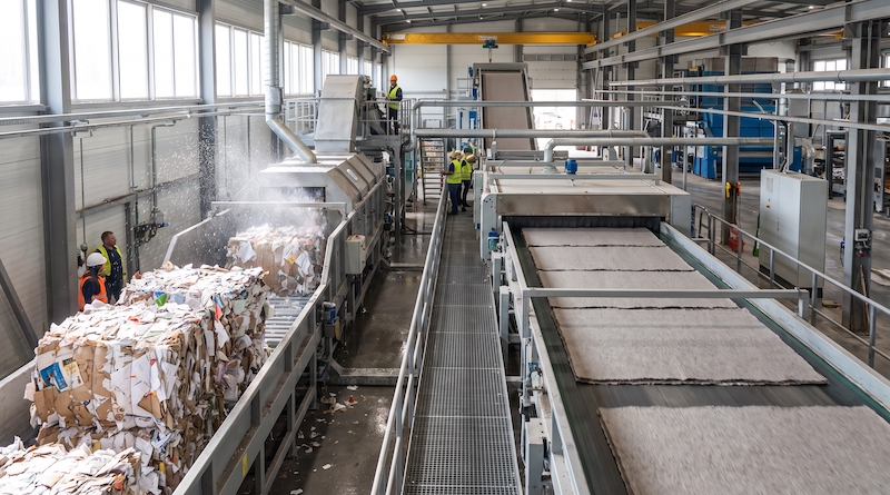Cuál es el proceso de reciclaje del papel